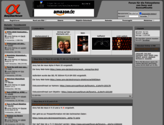 sonyuserforum.de screenshot