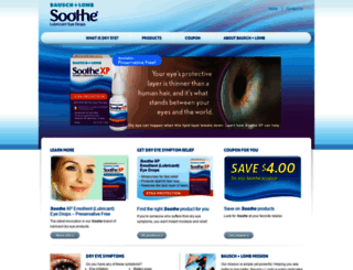 sootheeyedrops.com screenshot