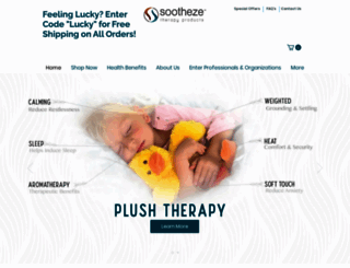 sootheze.com screenshot
