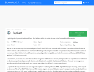 sopcast.portalux.com screenshot