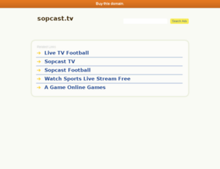 sopcast.tv screenshot