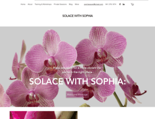 sophiacayer.com screenshot