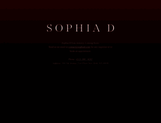 sophiad.com screenshot