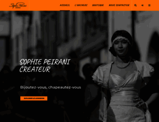 sophie-peirani.com screenshot