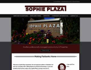 sophieplaza.com screenshot