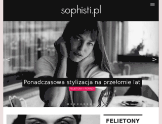 sophisti.pl screenshot