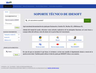 soporte.idesoft.es screenshot
