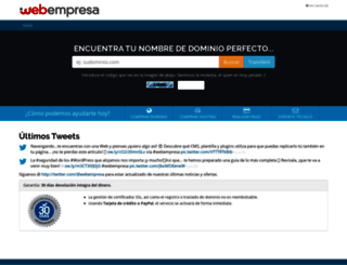 soporte.webempresa.com screenshot