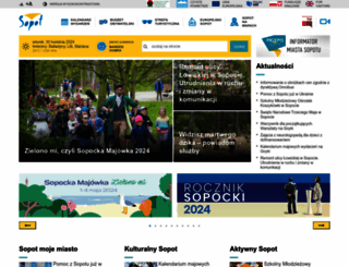sopot.pl screenshot