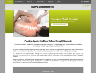 soppechiropractic.com screenshot