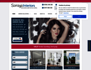 sorayainteriors.co.uk screenshot