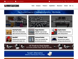 sorbentsystems.com screenshot