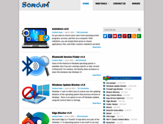sordum.com screenshot