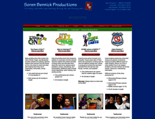 sorenbennick.com screenshot