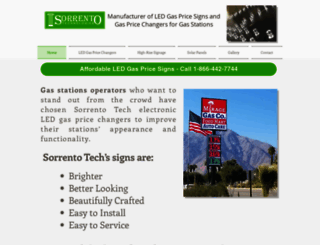 sorrentotech.com screenshot