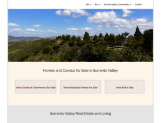 sorrentovalleyliving.com screenshot