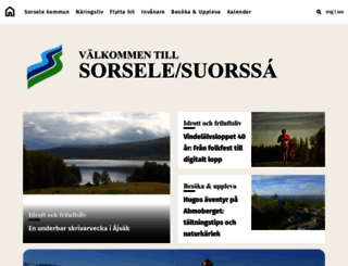 sorsele.se screenshot