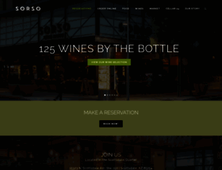 sorsowineroom.com screenshot