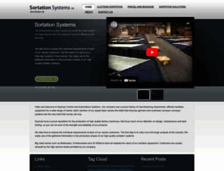 sortationsystems.co.uk screenshot