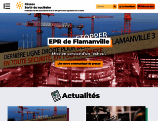 sortirdunucleaire.org screenshot