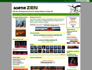 sortirzen.com screenshot