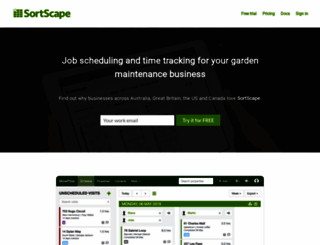 sortscape.com.au screenshot