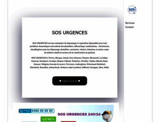 sos-urgences.be screenshot