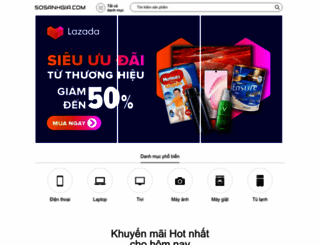sosanhgia.com screenshot