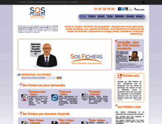 sosfichier.com screenshot