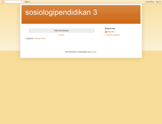 sosiologipendidikan.blogspot.com screenshot