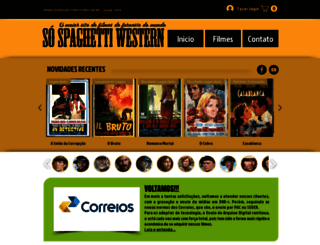 sospaghettiwestern.com.br screenshot