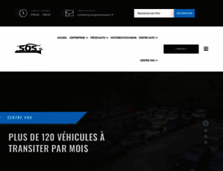 sospiecesauto.fr screenshot