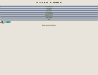 sosuarentalservice.com screenshot
