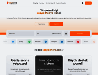 sosyalenerji.com screenshot