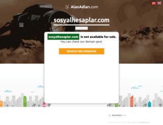 sosyalhesaplar.com screenshot