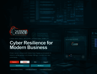 soteriacloud.co.za screenshot