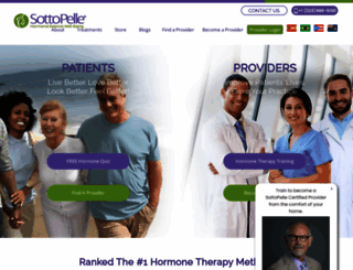 sottopelletherapy.com screenshot