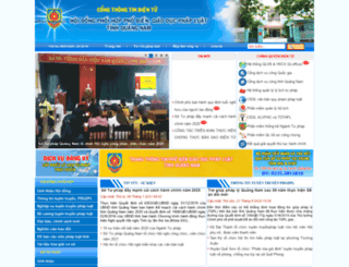 sotuphapqnam.gov.vn screenshot
