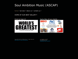 soulambitionmusic.com screenshot