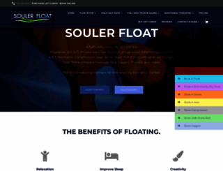 soulerfloat.com screenshot
