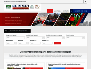 soules.com.ar screenshot