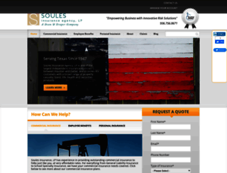 soulesinsurance.com screenshot