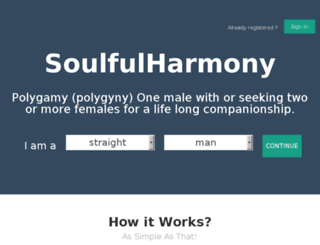 soulfulharmony.com screenshot