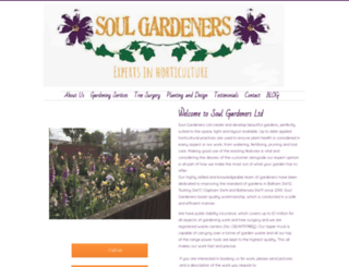 soulgardeners.co.uk screenshot