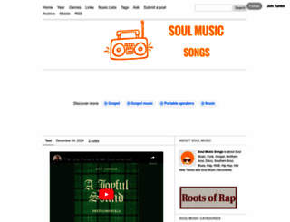 soulmusicsongs.com screenshot