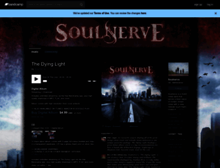 soulnerve.bandcamp.com screenshot