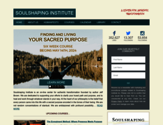 soulshapinginstitute.com screenshot