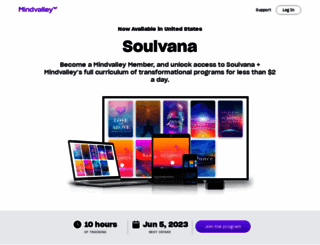soulvana.com screenshot
