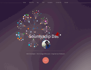 soumyadip.in screenshot