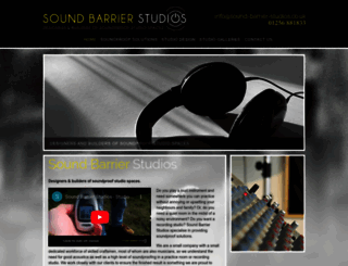 sound-barrier-studios.co.uk screenshot